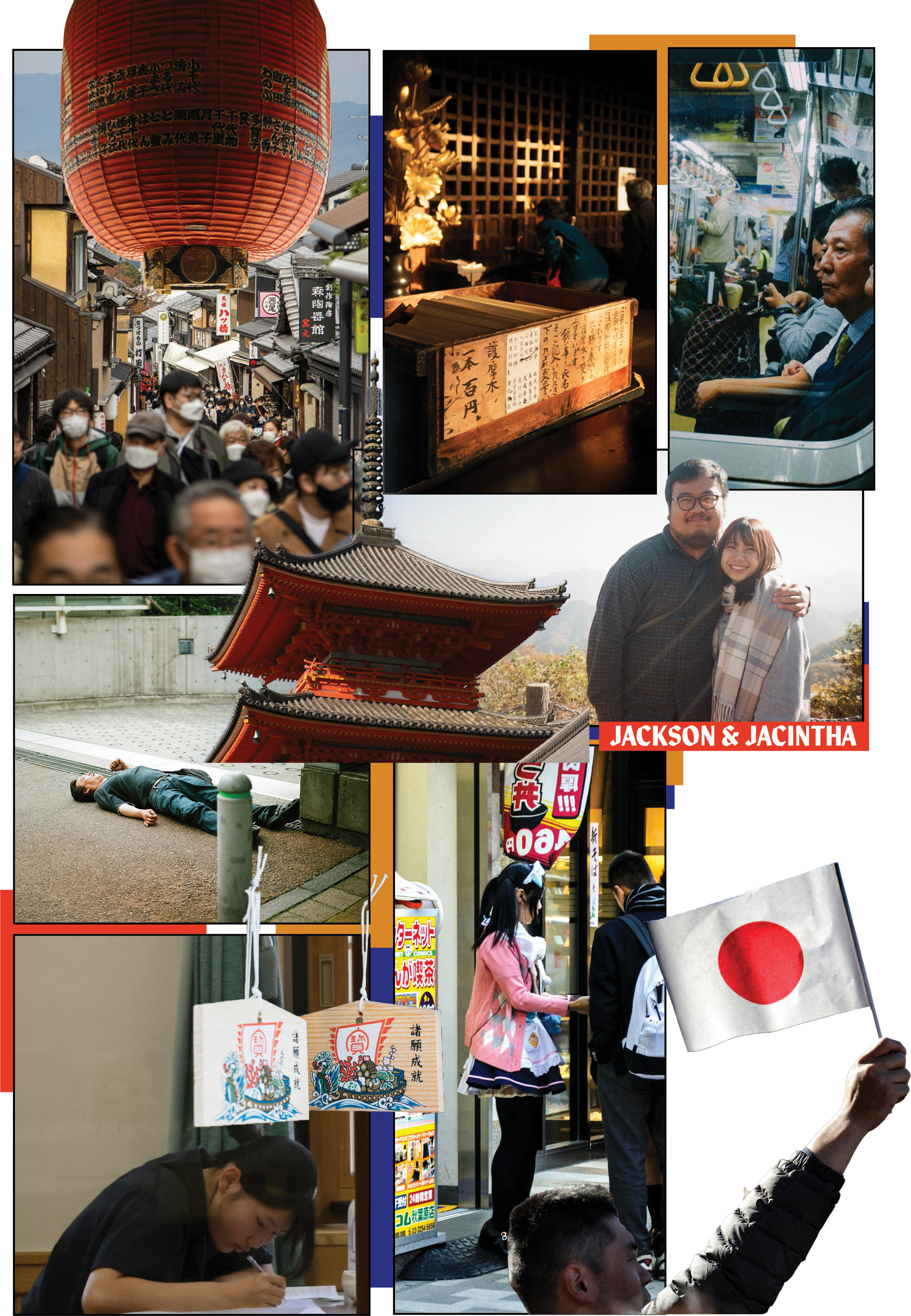 Jackson and Jacintha in Japan